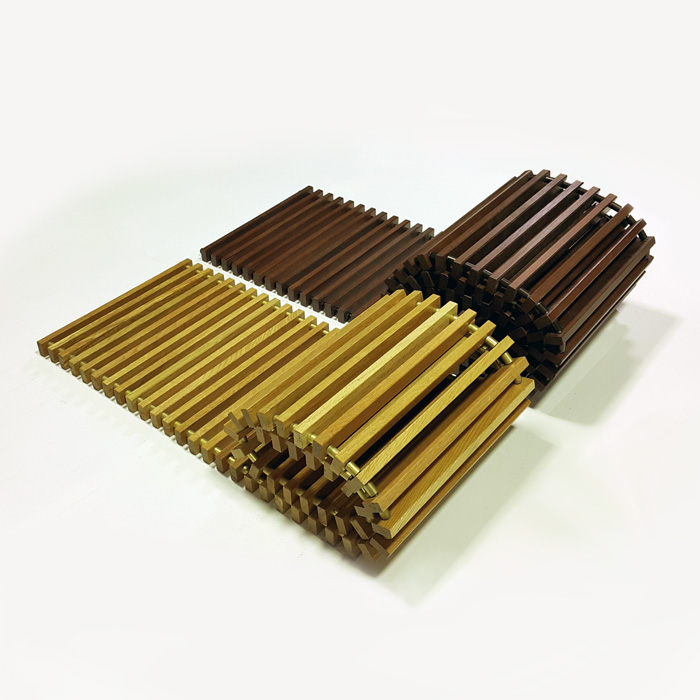 Решетка деревянная поперечная для внутрипольного конвектора ITERMIC SGWL-34-4100