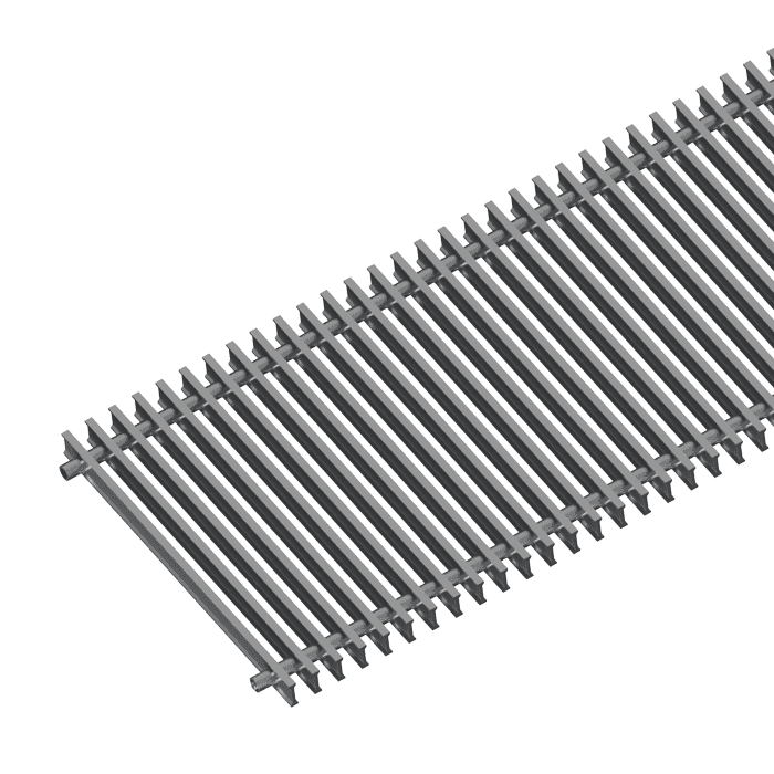 Решетка рулонная для внутрипольного конвектора ITERMIC SGL-16-3800