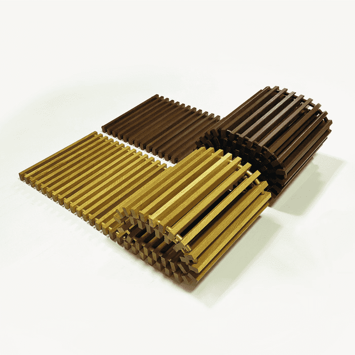 Решетка деревянная поперечная для внутрипольного конвектора ITERMIC SGW-20-2400