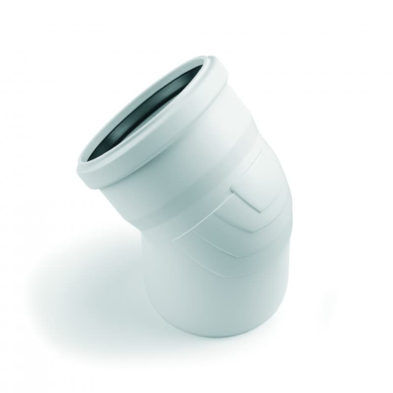 Отвод REHAU RAUPIANO 11234341001 диам. 110/30°