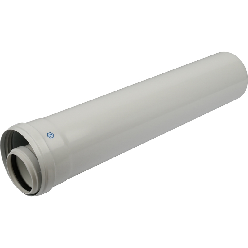SCA-8610-000500 STOUT Элемент дымохода конденсац. труба 500 мм DN60/100 м/п PP-FE SCA-8610-000500 STOUT Элемент дымохода конденсац. труба 500 мм DN60/100 м/п PP-FE