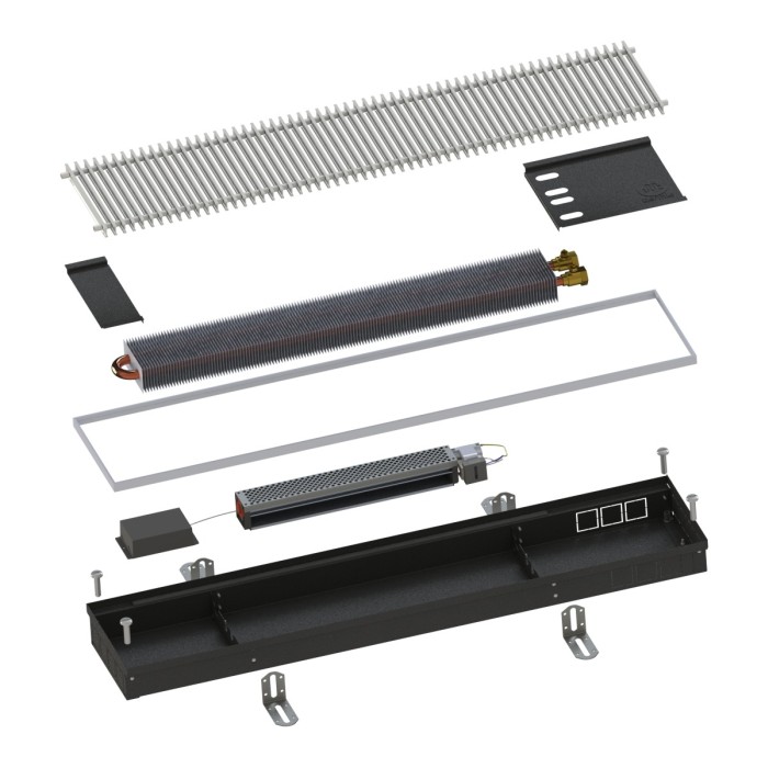 Фото конвектор itermic внутрипольный ittbl.070.340.4400 (10297 вт) Конвектор ITERMIC внутрипольный ITTBL.070.340.4400 (10297 Вт)