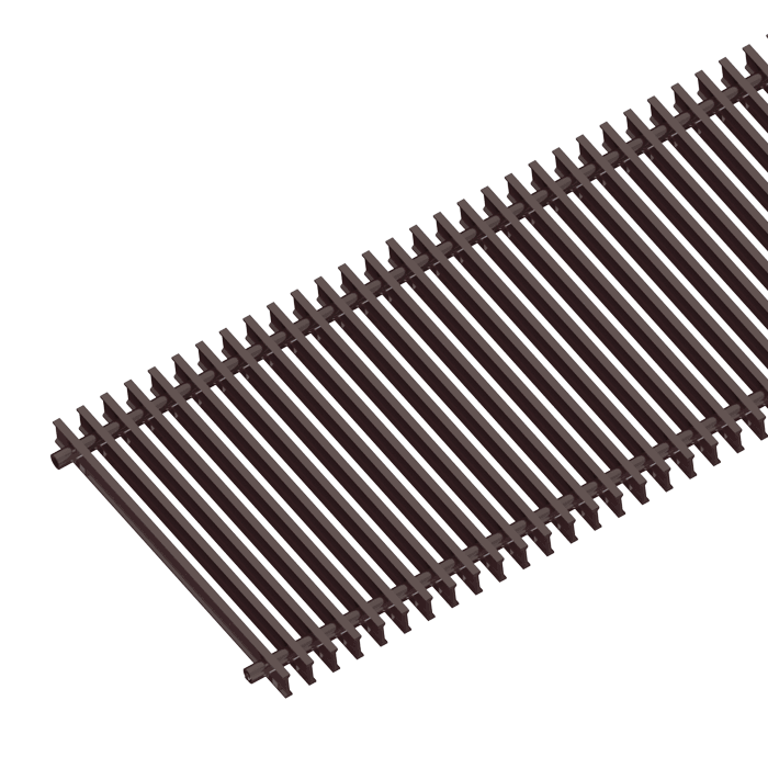Фото решетка рулонная для внутрипольного конвектора itermic sgz-35-1300/shamp Решетка рулонная для внутрипольного конвектора ITERMIC SGZ-35-1300/Shamp