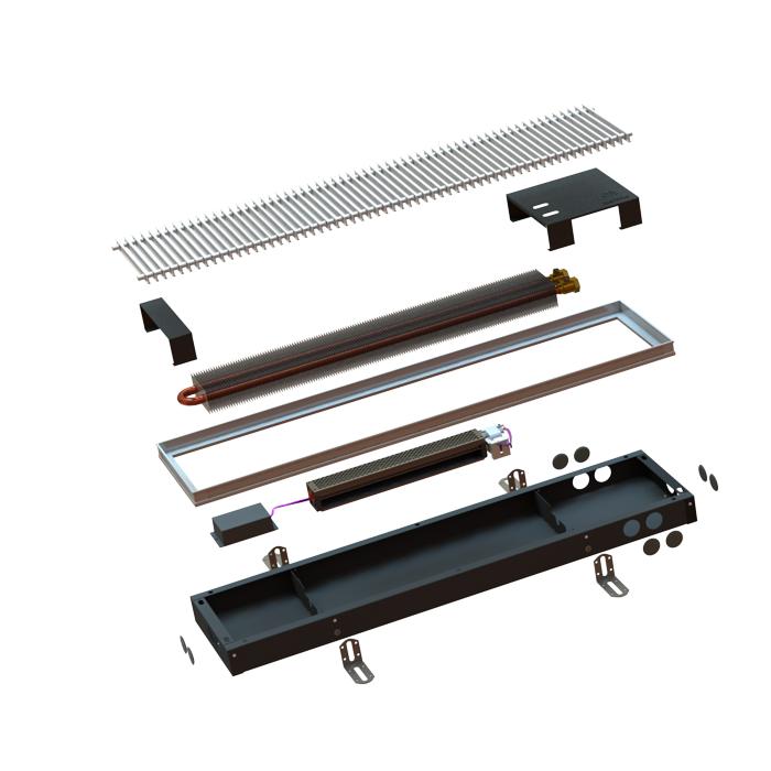 Конвектор ITERMIC внутрипольный ITTB.090.300.4300 (7961 Вт)