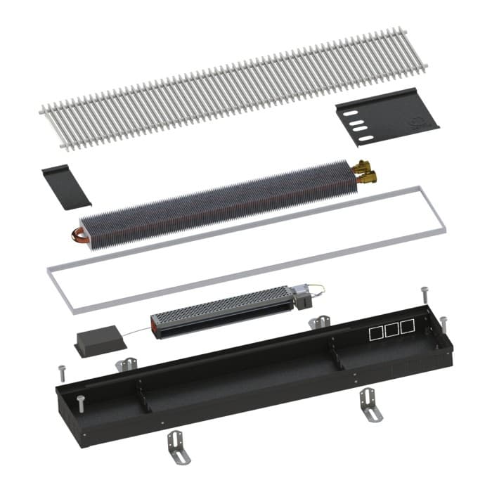 Фото конвектор itermic внутрипольный ittbl.090.280.1900 (2855 вт) Конвектор ITERMIC внутрипольный ITTBL.090.280.1900 (2855 Вт)