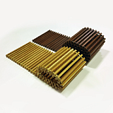 Решетка деревянная поперечная для внутрипольного конвектора ITERMIC SGW-25-4800