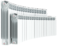 Радиатор алюминиевый RIFAR ALUM 500 14 секций (боковое подключение)